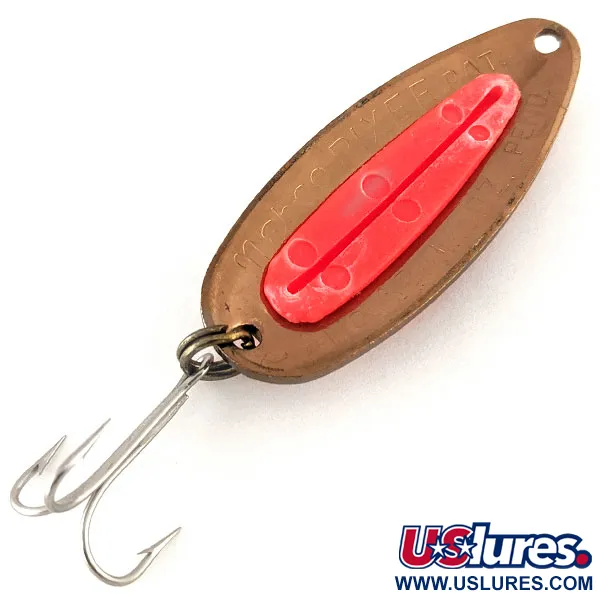  Blue Fox Pixee UV (світиться в ультрафіолеті), Карбована мідь/рожевий, 14 г, блесна коливалка (колебалка) #12447