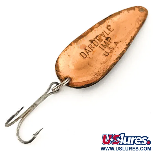 Eppinger Dardevle Imp, чорний/білий/мідь, 11 г, блесна коливалка (колебалка) #12451