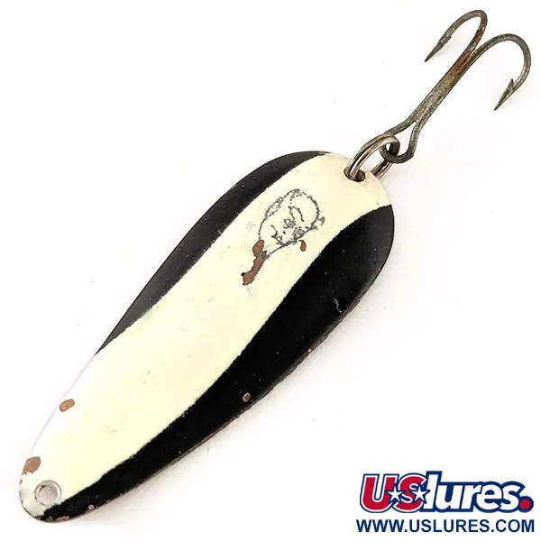 Eppinger Dardevle Imp, чорний/білий/мідь, 11 г, блесна коливалка (колебалка) #12451