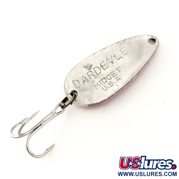 Eppinger Dardevle Midget, червоний/білий/нікель, 6 г, блесна коливалка (колебалка) #12453