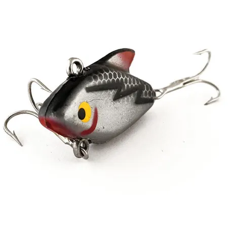 Kmart Kresge #41, срібло/червоний/чорний, 5 г, блесна коливалка (колебалка) #12456