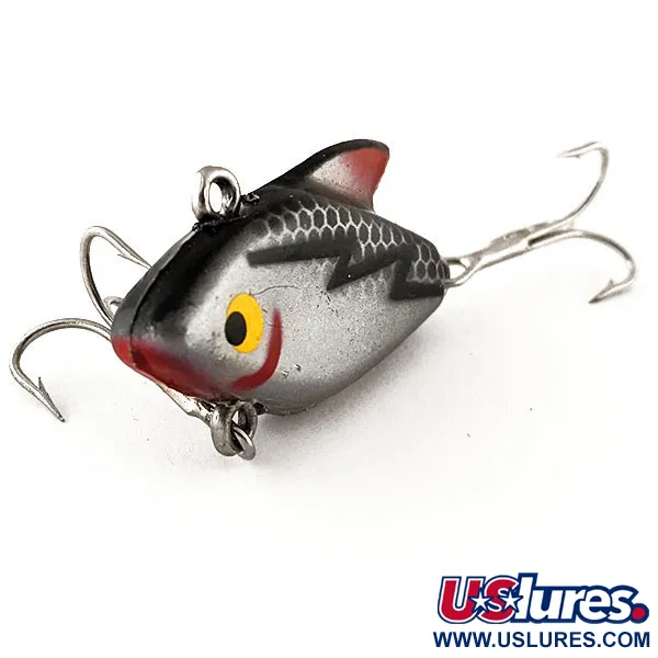  Kmart Kresge #41, срібло/червоний/чорний, 5 г, блесна коливалка (колебалка) #12456