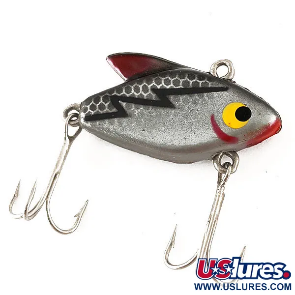  Kmart Kresge #41, срібло/червоний/чорний, 5 г, блесна коливалка (колебалка) #12456