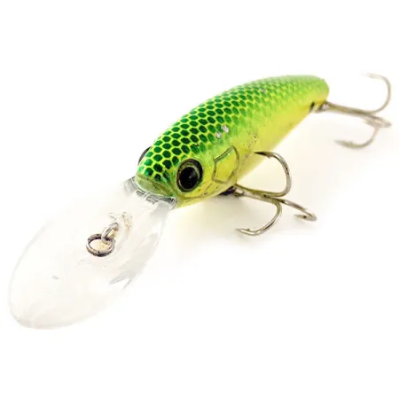 Cotton Cordell Deep Minnow UV (світиться в ультрафіолеті), Шартрез, 7 г, воблер #12459