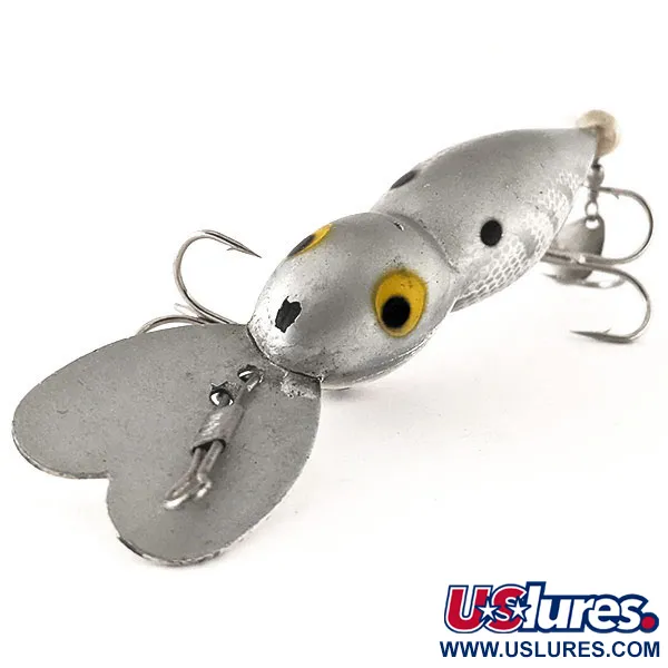  Whopper Stopper Hellbender, білий/срібло, 12 г, воблер #12461