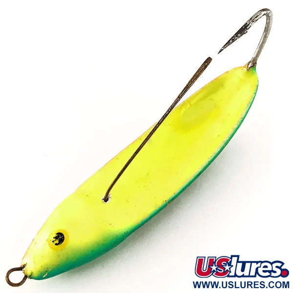 Незачіпляйка Rapala Minnow Spoon UV (світиться в ультрафіолеті), Fire Tiger, 15 г, блесна коливалка (колебалка) #12463