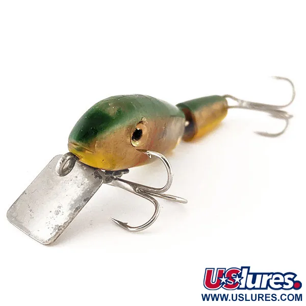  Kmart Kresge #370, жовтий/зелений, 7 г, воблер #12464