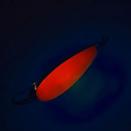 Незачіпляйка Johnson Silver Minnow UV (світиться в ультрафіолеті), срібло/помаранчевий, 12 г, блесна коливалка (колебалка) #12487