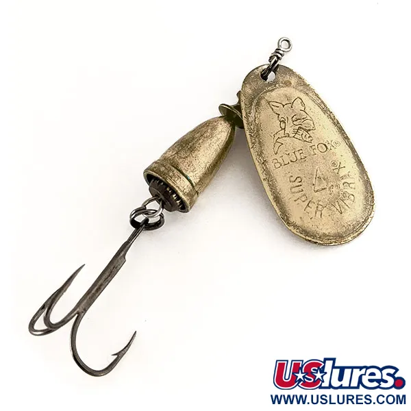  Blue Fox Super Vibrax 4, латунь, 10,5 г, блешня оберталка (вертушка) #12491