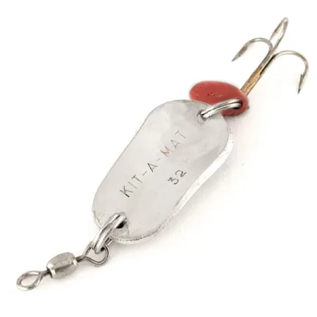 Gibbs Delta Kit-A-Mat #32, срібло, 9 г, блесна коливалка (колебалка) #12499