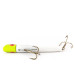  Sea Striker Got-Cha Gotcha G1000 Series UV (світиться в ультрафіолеті), білий/жовтий, 25 г, блесна коливалка (колебалка) #12560
