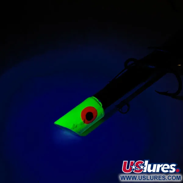  Sea Striker Got-Cha Gotcha Got-Cha Plug UV (світиться в ультрафіолеті), нікель/шартрез, 19 г, воблер #12561