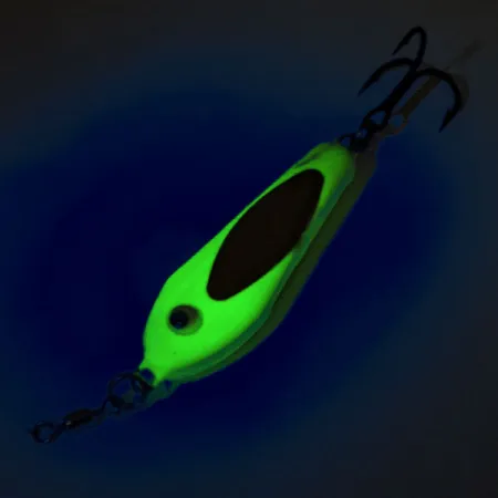 Other Bubba-Baits Zig Zag Spoon, пількер, Шартрез, 25 г, блесна коливалка (колебалка) #12572