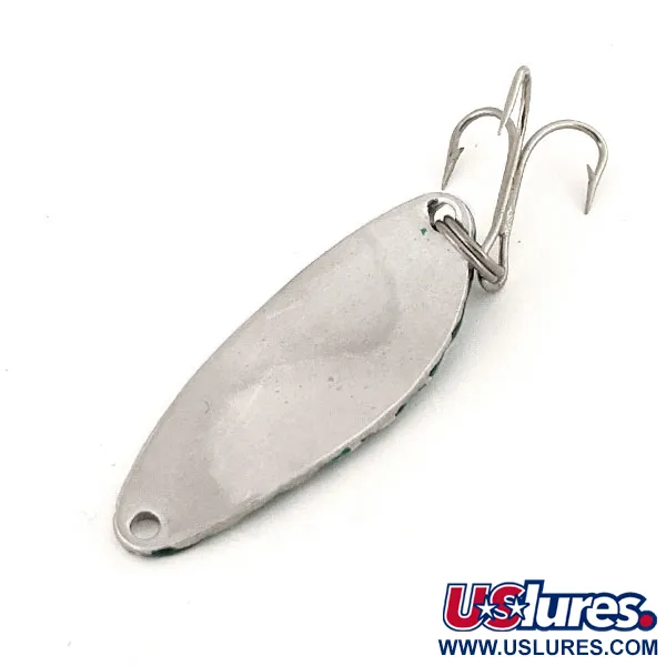 Acme Little Cleo, нікель/зелений, 7 г, блесна коливалка (колебалка) #12594