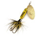 Yakima Bait Worden’s Original Rooster Tail, жовтий/латунь, 4,7 г, блешня оберталка (вертушка) #12615