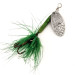 Renosky Lures Swiss Swing 0, срібло/зелений, 1,6 г, блешня оберталка (вертушка) #12617
