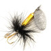 Yakima Bait Worden’s Original Rooster Tail, срібло/золото/чорний, 4,7 г, блешня оберталка (вертушка) #12630