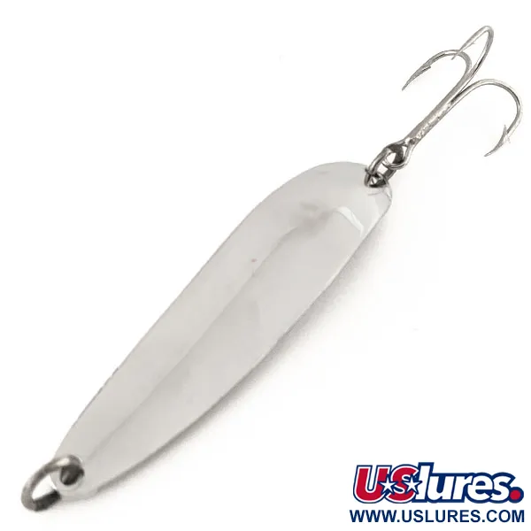 Luhr Jensen Krocodile DIE #4, нікель, 14 г, блесна коливалка (колебалка) #12648