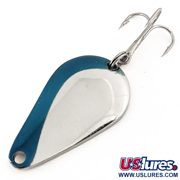 Acme K.O. Wobbler, нікель/синій, 14 г, блесна коливалка (колебалка) #12650