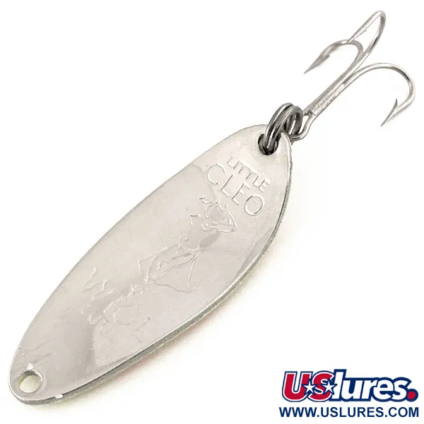 Seneca Little Cleo (Hula Girl, UV - світиться в ультрафіолеті), жовтий/червоний/нікель, 10 г, блесна коливалка (колебалка) #12667