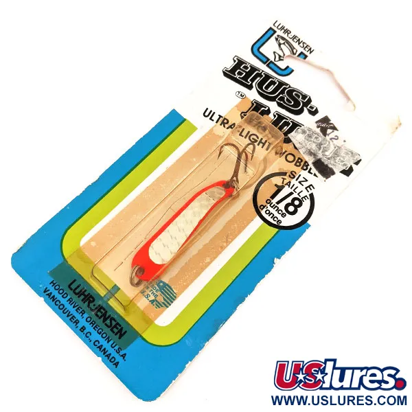  Luhr Jensen Hus-lure, помаранчевий/нікель, 4 г, блесна коливалка (колебалка) #12673