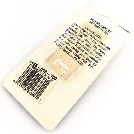 Luhr Jensen Hus-lure, Хром, 4 г, блесна коливалка (колебалка) #15643