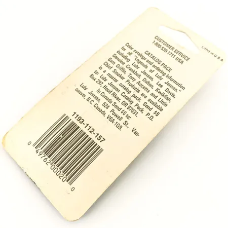 Luhr Jensen Hus-lure, червоний/нікель/золото, 2 г, блесна коливалка (колебалка) #12681