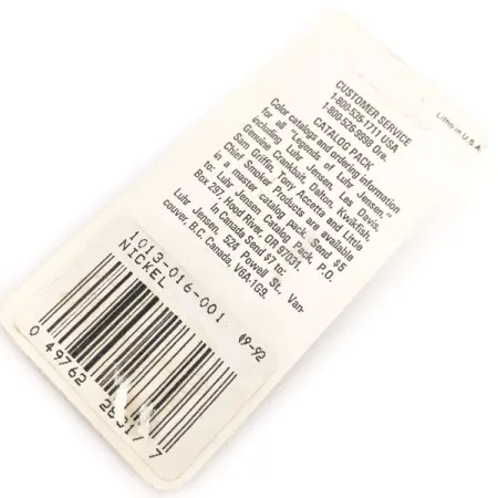 Luhr Jensen Lil' Kroc (Krocodile Stubby), Хром, 4,5 г, блесна коливалка (колебалка) #15644