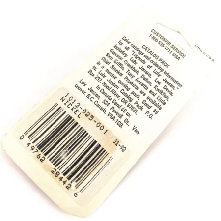 Luhr Jensen Krocodile Stubby, нікель, 14 г, блесна коливалка (колебалка) #12687