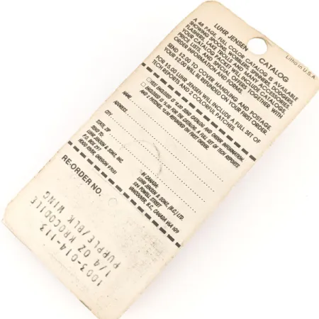 Luhr Jensen Krocodile DIE #3, фіолетовий/никлеь, 10 г, блесна коливалка (колебалка) #12688