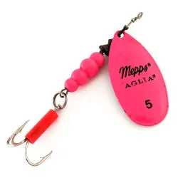 Mepps Aglia 5 Hot Pink UV (світиться в ультрафіолеті)