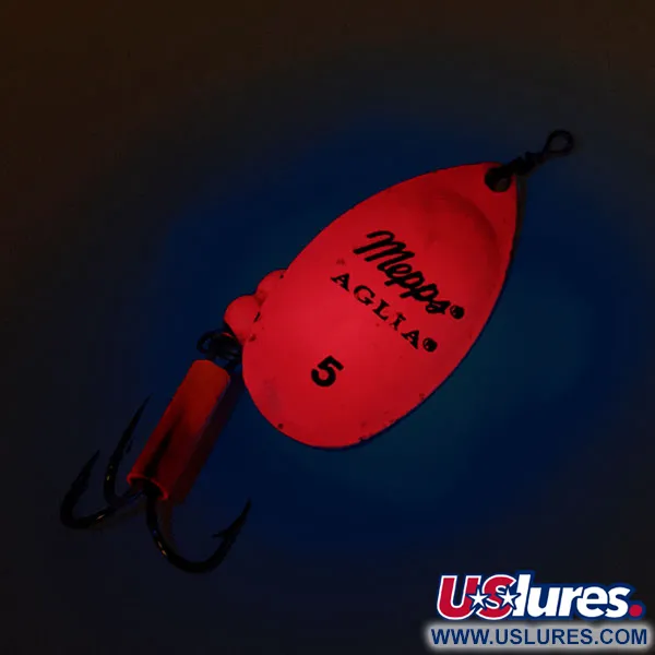 Mepps Aglia 5 Hot Pink UV (світиться в ультрафіолеті)