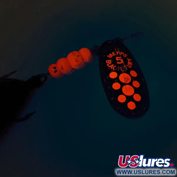 Mepps Aglia 5 Dressed UV (світиться в ультрафіолеті)