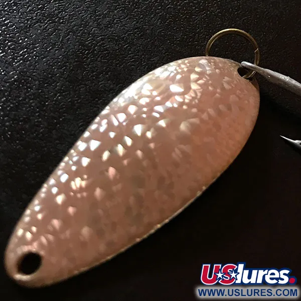 Seneca Little Cleo Crystal, Crystal (золота луска, побите скло) - рідкісний колір, 7 г, блесна коливалка (колебалка) #12711