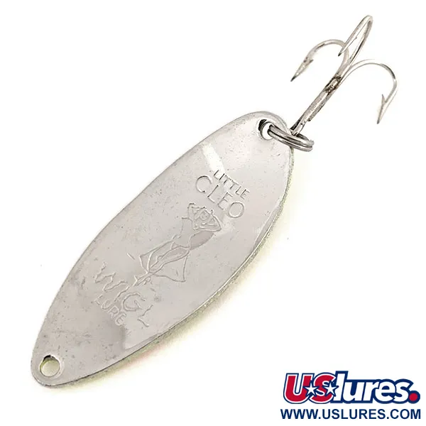  ​Little Cleo Seneca UV (світиться в ультрафіолеті), Жовта/червона/хром, 14 г, блесна коливалка (колебалка) #15692