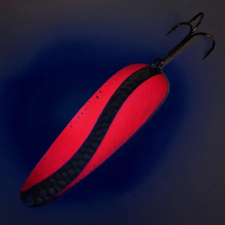 Worth Chippewa Steel Spoon UV, нікель/рожевий UV, 28 г, блесна коливалка (колебалка) #19955