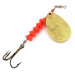  Luhr Jensen TEE Spoon, золото/червоний, 14 г, блешня оберталка (вертушка) #12760