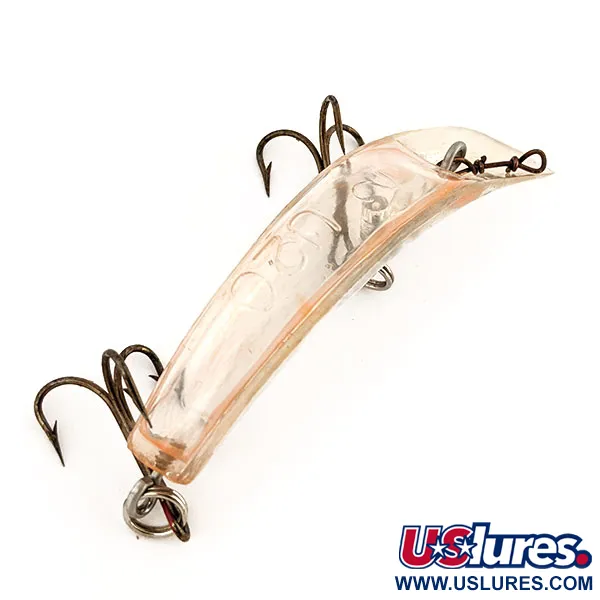 Yakima Bait Worden Flatfish U20, Прозорий, 9 г, воблер #12769