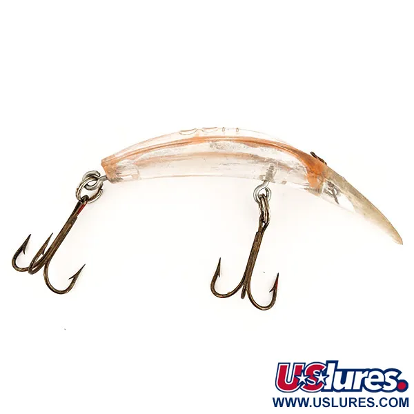 Yakima Bait Worden Flatfish U20, Прозорий, 9 г, воблер #12769