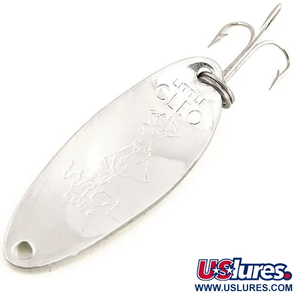 Seneca Little Cleo (Hula Girl, UV - світиться в ультрафіолеті), жовтий/червоний/нікель, 10 г, блесна коливалка (колебалка) #12785