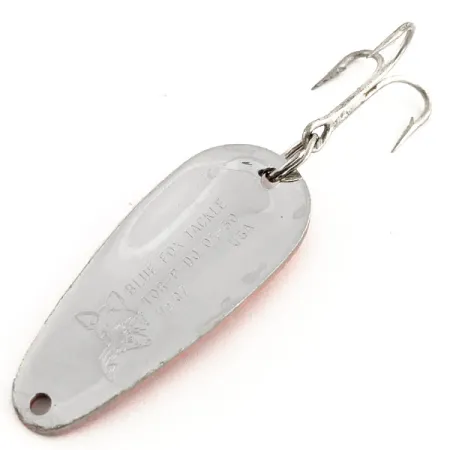 Blue Fox Tor-P-Do UV (світиться в ультрафіолеті), червоний/чорний/нікель, 14 г, блесна коливалка (колебалка) #12795