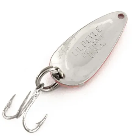 Eppinger Dardevle Lildevle UV (світиться в ультрафіолеті), червоний/чорний/нікель, 3,4 г, блесна коливалка (колебалка) #12820