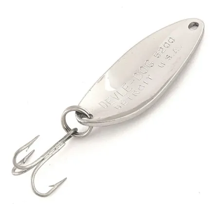 Eppinger Dardevle Devle-Dog 5200, нікель, 7 г, блесна коливалка (колебалка) #12822
