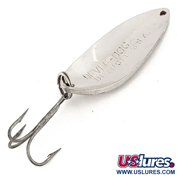 Eppinger Dardevle Devle-Dog 5400, нікель, 18 г, блесна коливалка (колебалка) #12824