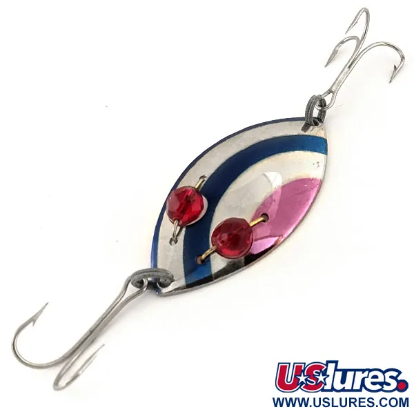 Eppinger Red Eye Junior, нікель/синій/червоний, 13 г, блесна коливалка (колебалка) #12830