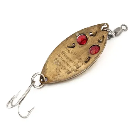 Hofschneider Red Eye Junior, бронза, 6,5 г, блесна коливалка (колебалка) #12831