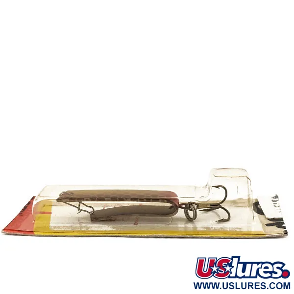 Luhr Jensen Super-Duper 503, коричневий/червоний, 4,3 г, блесна коливалка (колебалка) #12843