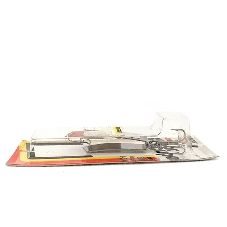 Luhr Jensen Super-Duper 506, нікель/червоний, 7 г, блесна коливалка (колебалка) #12846