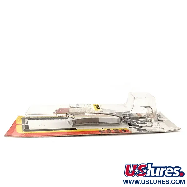 Luhr Jensen Super-Duper 506, нікель/червоний, 7 г, блесна коливалка (колебалка) #12846