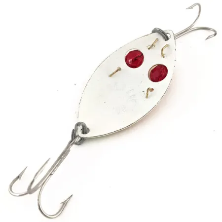 Eppinger Red Eye Junior UV (світиться в ультрафіолеті), жовтий/помаранчевий/білий/червоні очі, 13 г, блесна коливалка (колебалка) #12855